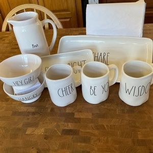 Rae Dunn Ceramic serving DISHES